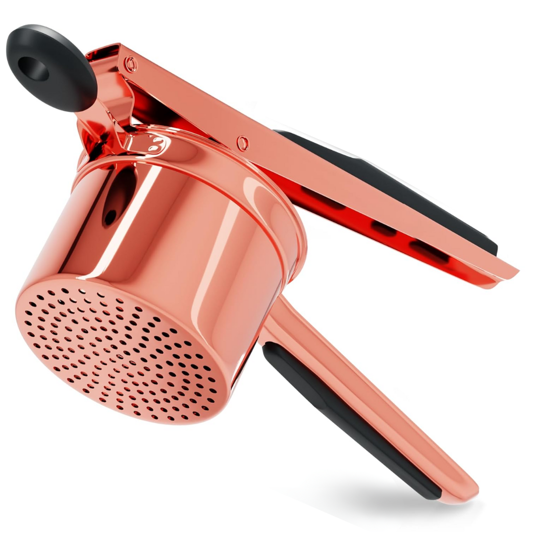 Heavy Duty Stainless Steel Masher for Potatoes and Vegetables