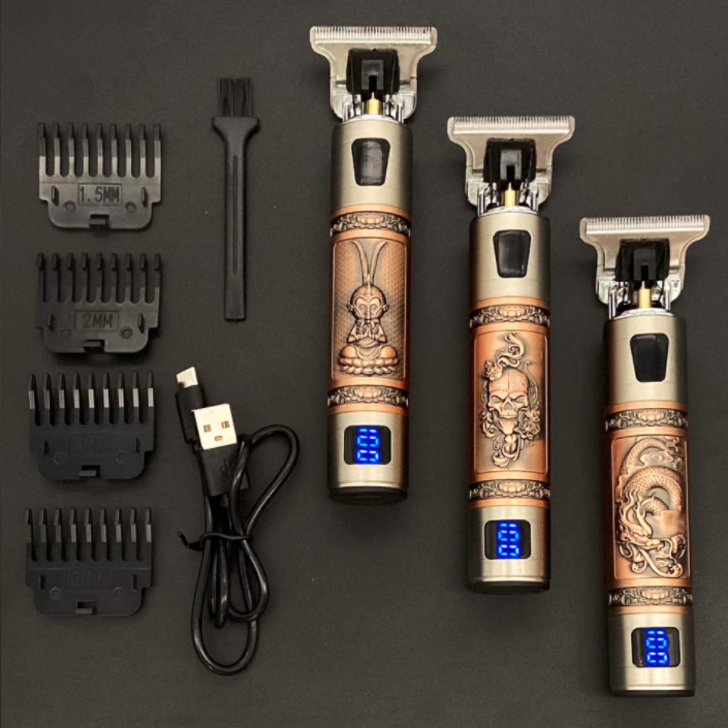 Classic Cordless Beard Grooming Kit with Accessories