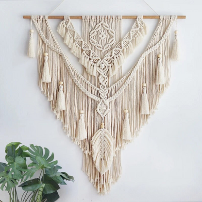 Boho Chic Macrame Wall Decor - Liora