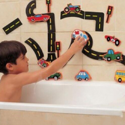 Fun Stick-on Road Car Playset - Befez
