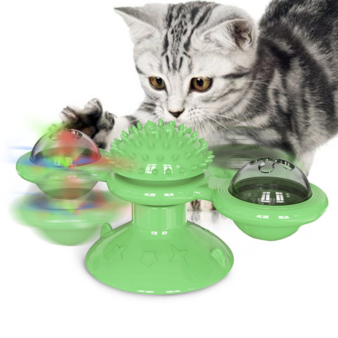 Fun Pet Carousel Cat Toy