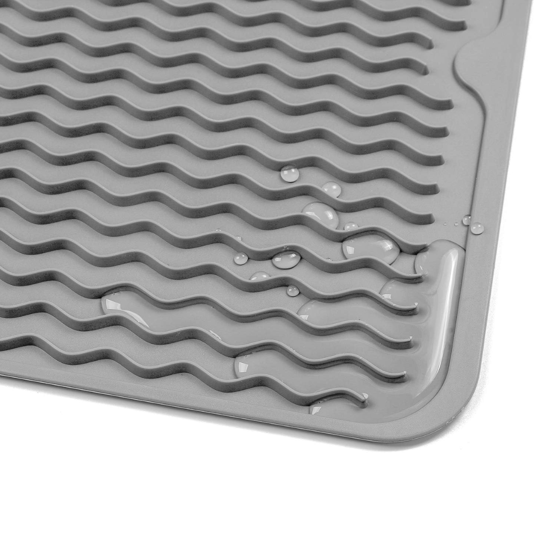 Premium Silicone Kitchen Mat, Heat Resistant and Non Slip