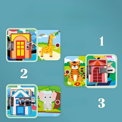 Educational Toy Board with Fun Learning Activities