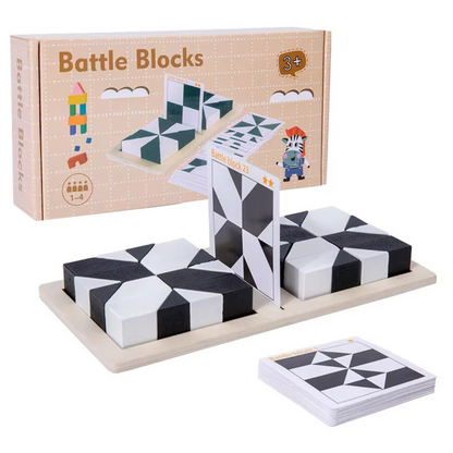 Compact 2-in-1 Brain Teaser Puzzle Game