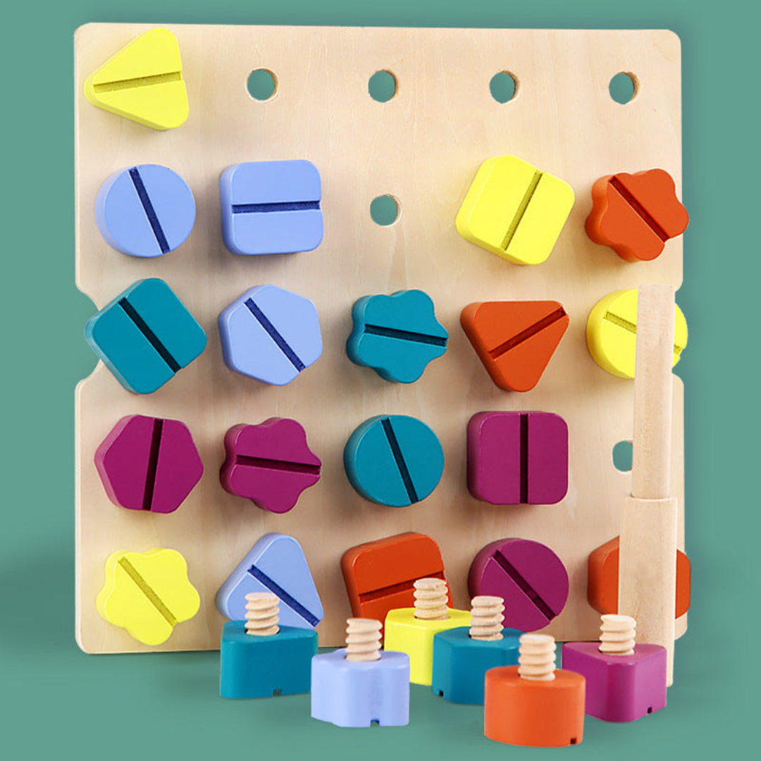 Educational Wooden Color Sorting Toy