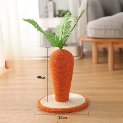 Natural Fiber Cat Scratching Post Toy