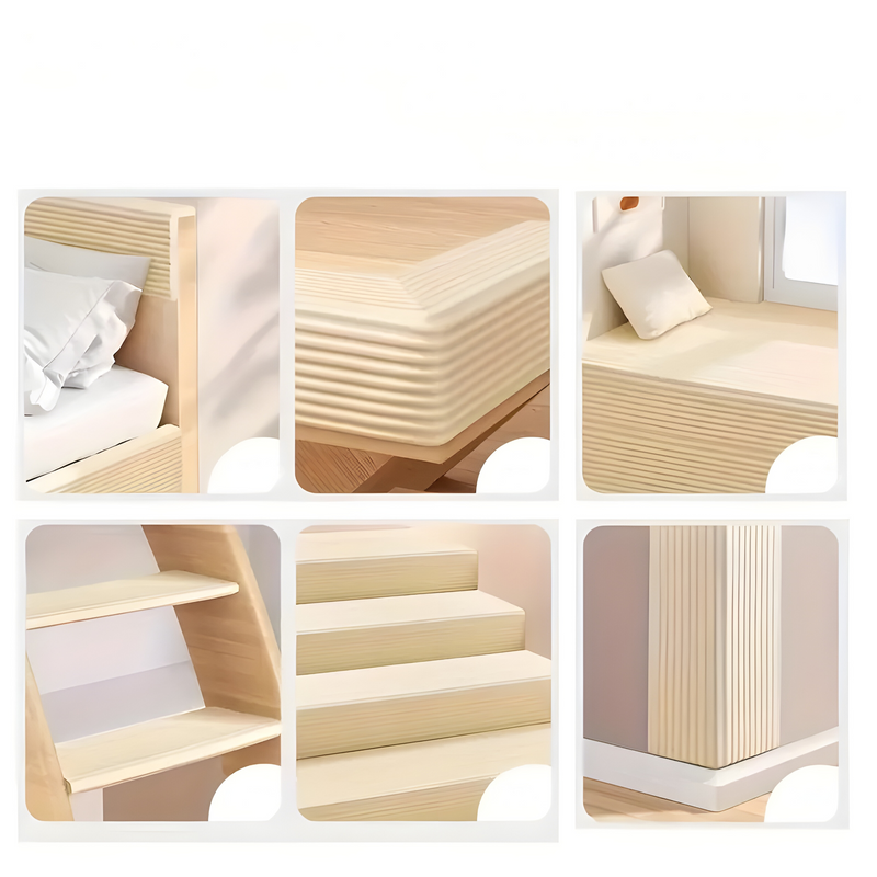 Decorative 3D Wall Panels with Safe Edges