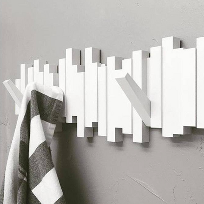 Modern Wall Mount Coat Rack for Home Organization