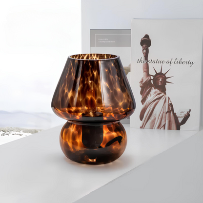 Unique Artisan Glass Table Lamp