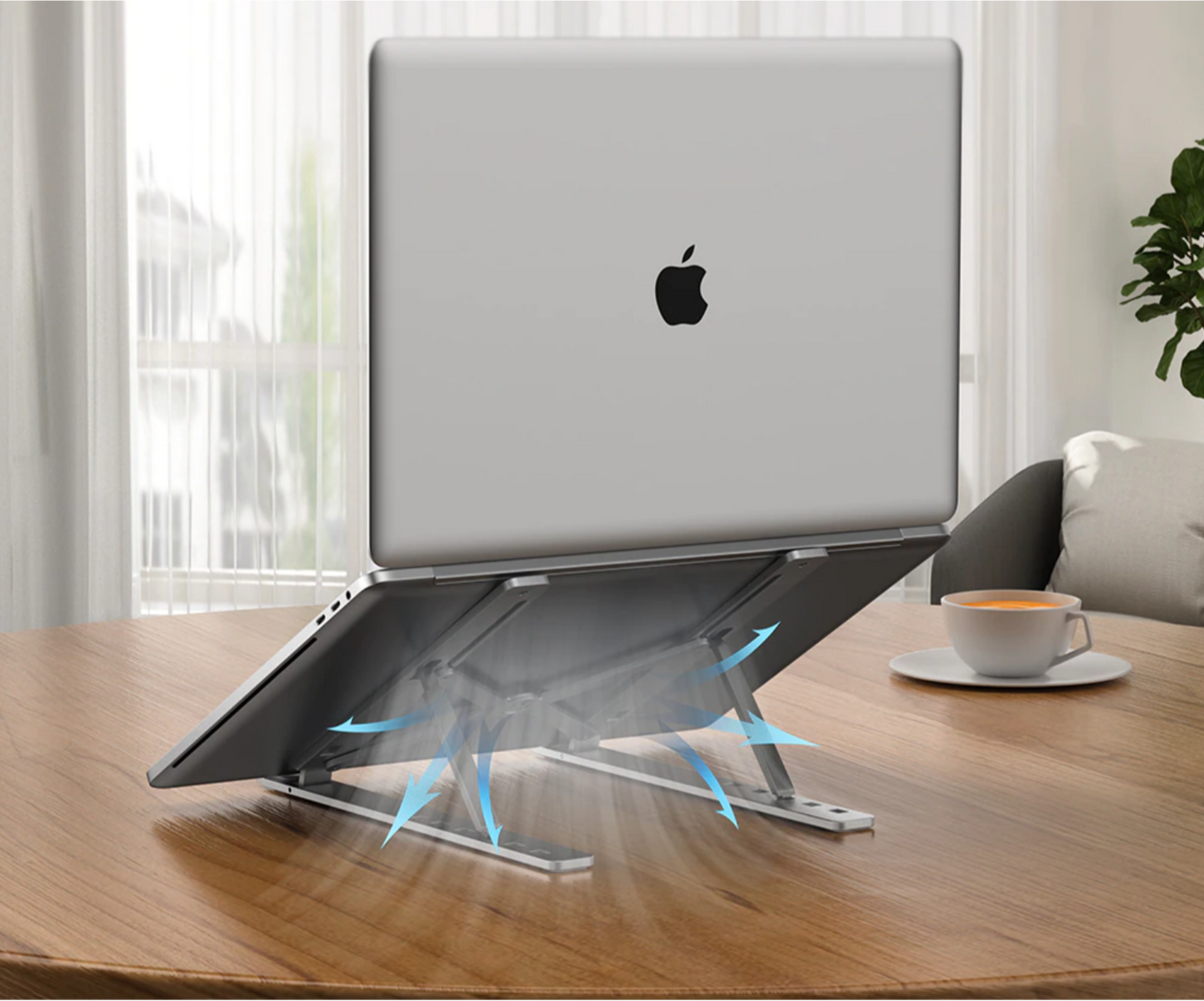 Portable Folding Laptop Desk with 6 Height Settings