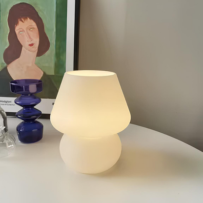 Unique Artisan Glass Table Lamp