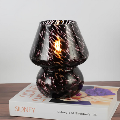 Unique Artisan Glass Table Lamp
