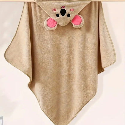 Adorable Baby Animal Hooded Bath Towel