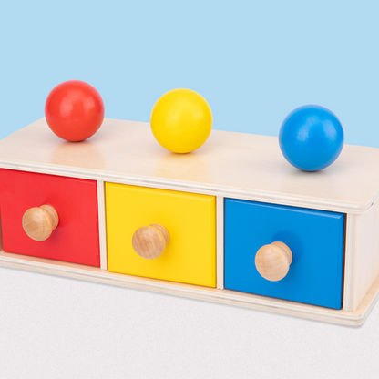 Befez | Wooden Toy Storage Turning Box for Kids