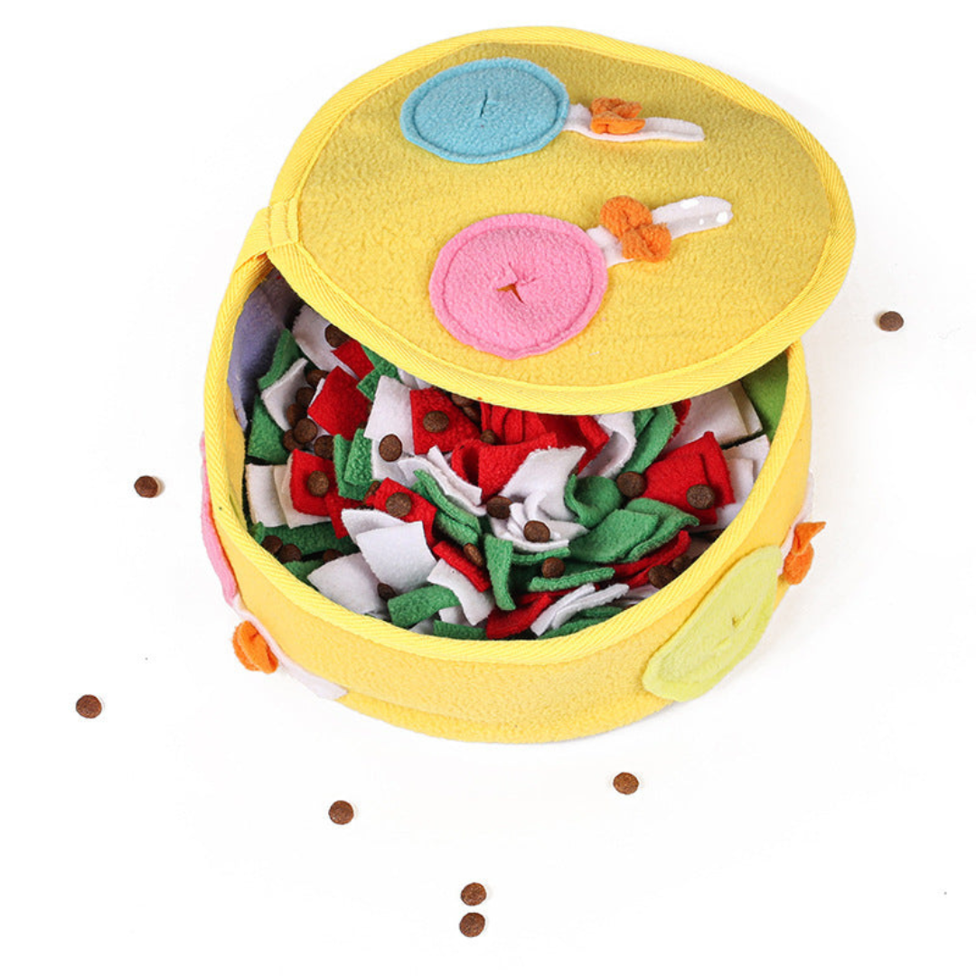 Natural Interactive Treat Box for Dogs