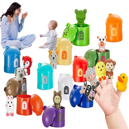 Fun Farm Animal Stacking Toy Set