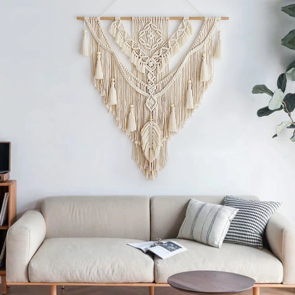 Boho Chic Macrame Wall Decor - Liora - Befez