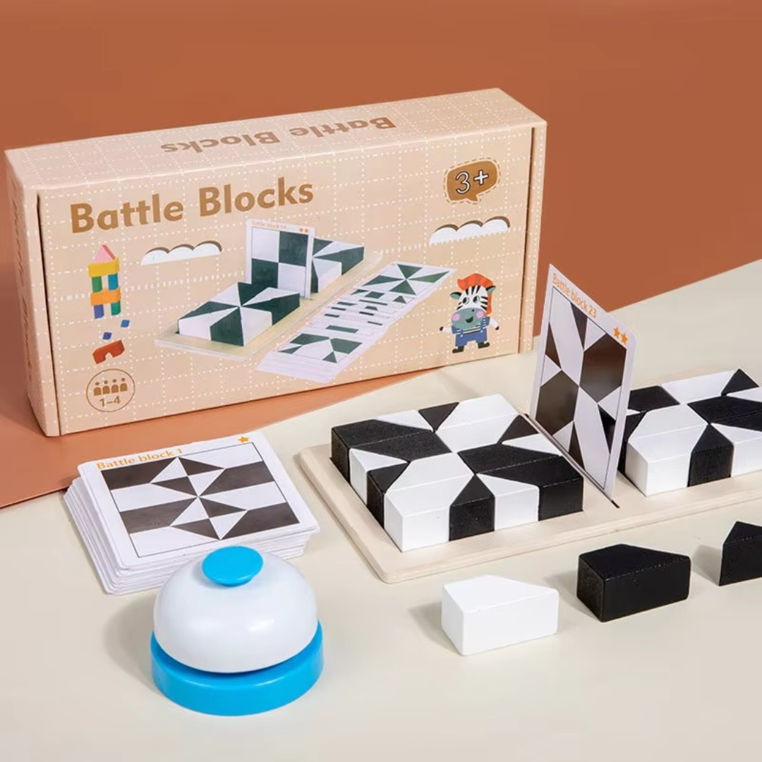 Compact 2-in-1 Brain Teaser Puzzle Game