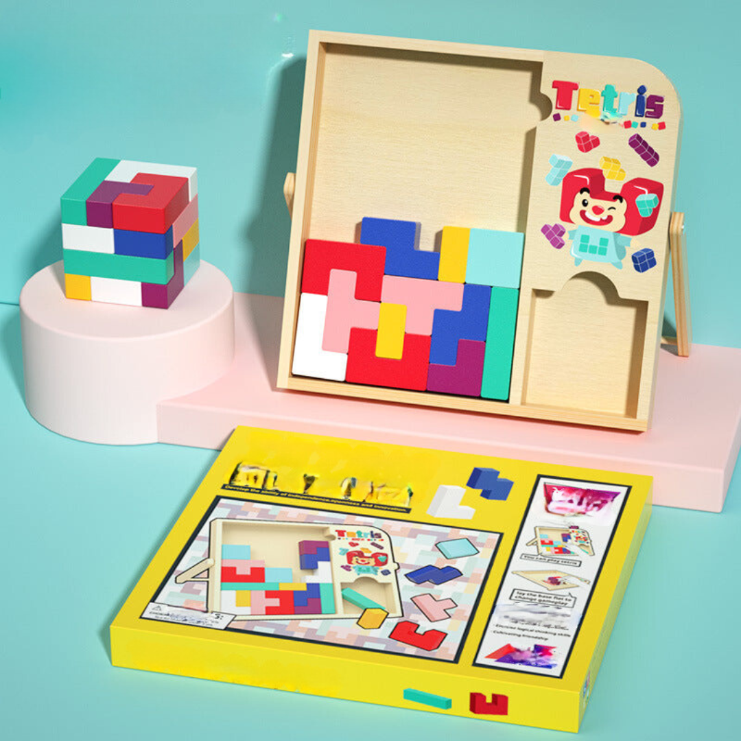Classic Wood Brain Teaser Puzzle Game