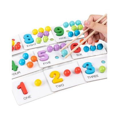 Fun Educational Ball Sorting Toy for Kids to Learn Counting