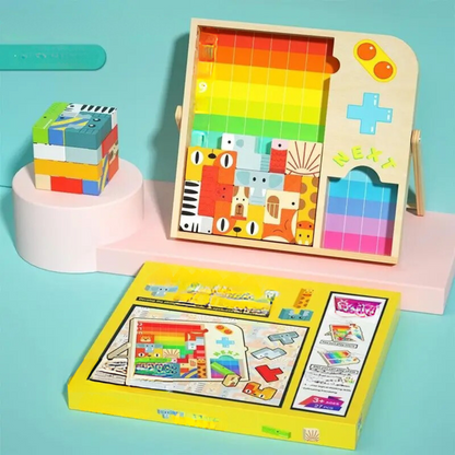 Classic Wood Brain Teaser Puzzle Game