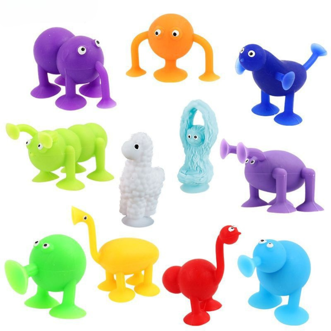 Learning Alphabet Suction Letter Numbers Set
