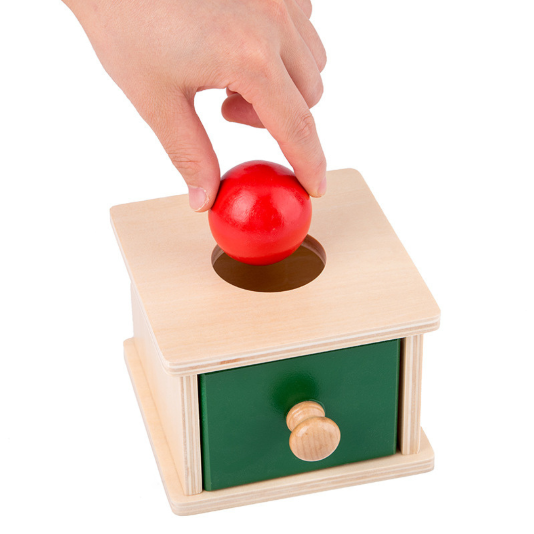 Befez | Wooden Toy Storage Turning Box for Kids