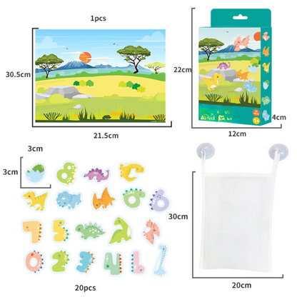 Colorful Fun Bath Toys for Kids