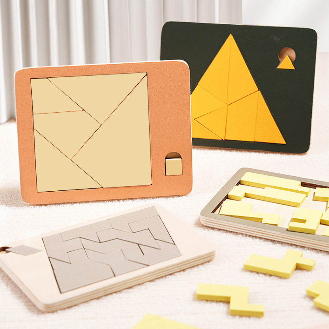 Classic Wooden Brain Teaser Puzzle