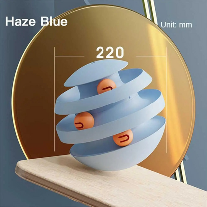 Colorful Interactive Cat Ball Toy