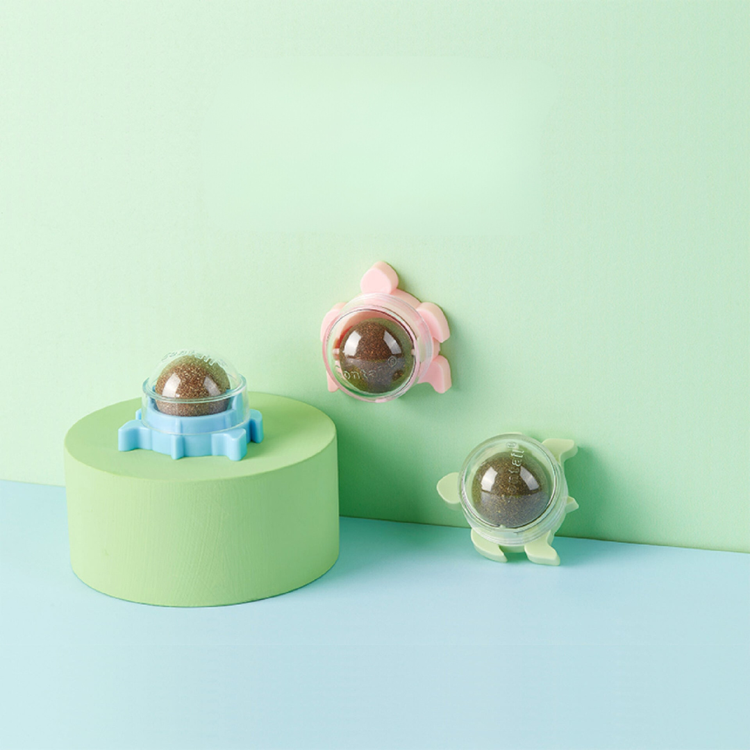 Fun Furry Cat Toy Ball