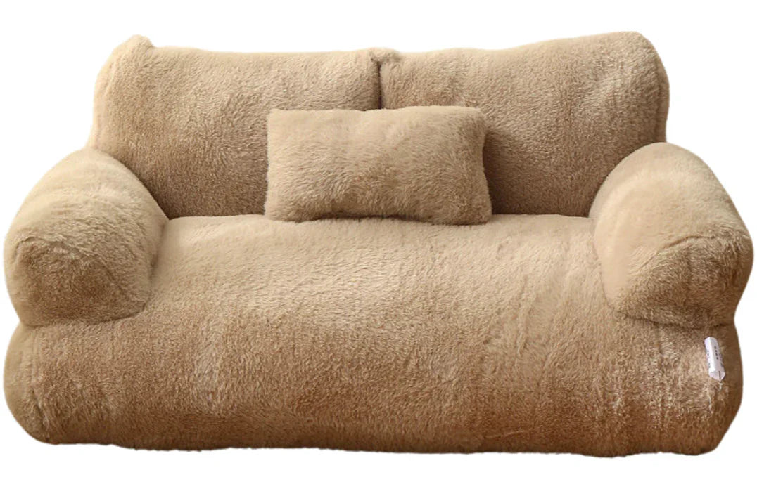 Plush Pet Bed Couch