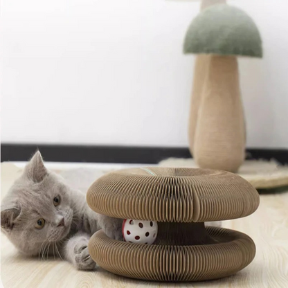 Fun Cat Play Ball Scratcher