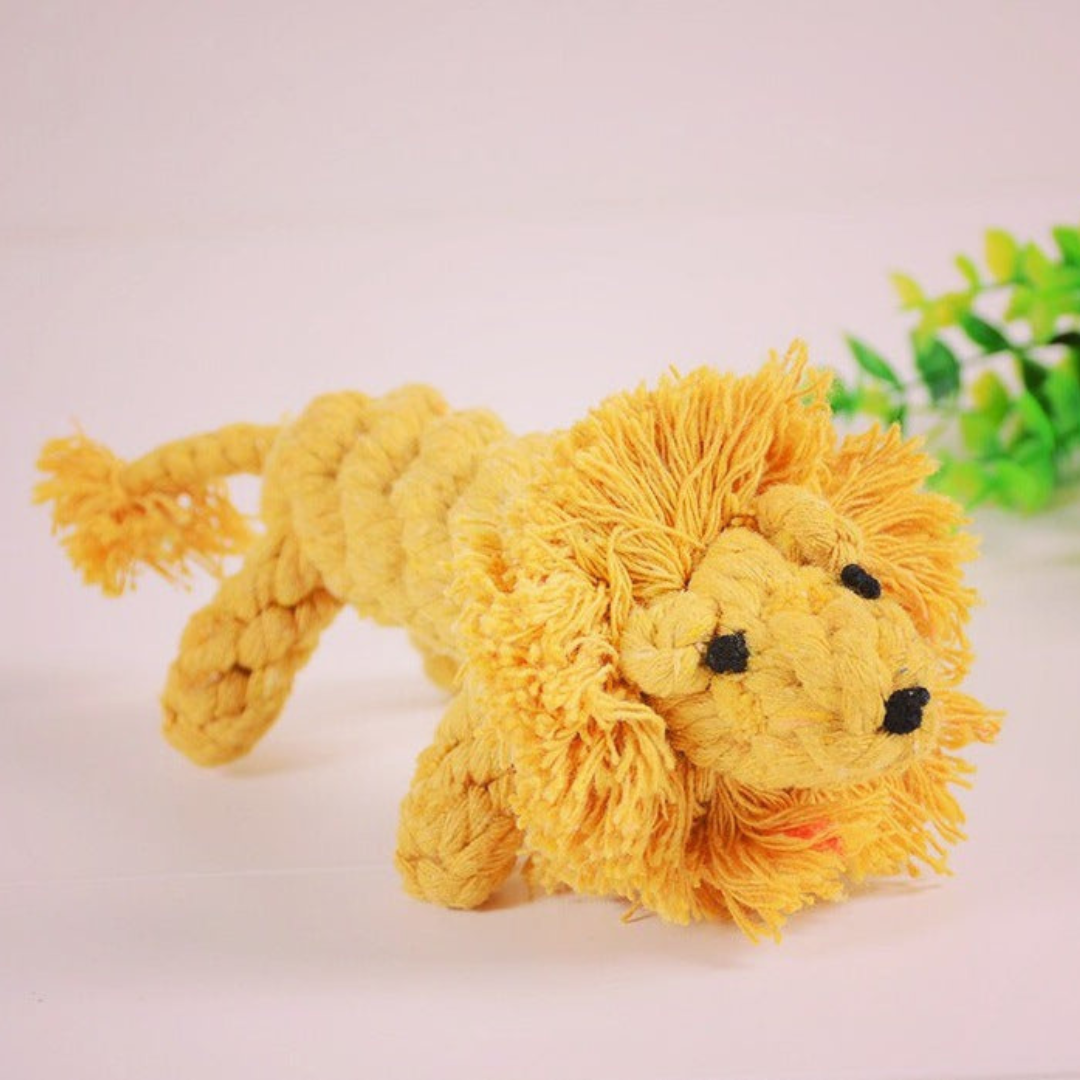 Tough Dog Toy Play Set for Chew and Tug