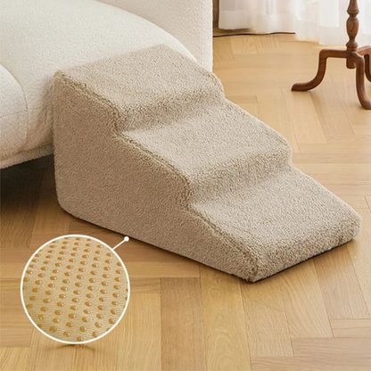 Comfortable Pet Steps for Small Dogs - Portable Bed Ramp