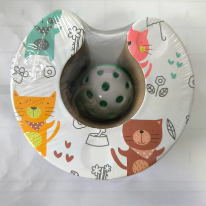 Fun Cat Play Ball Scratcher