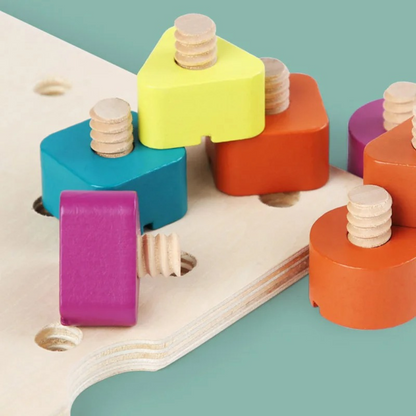 Educational Wooden Color Sorting Toy