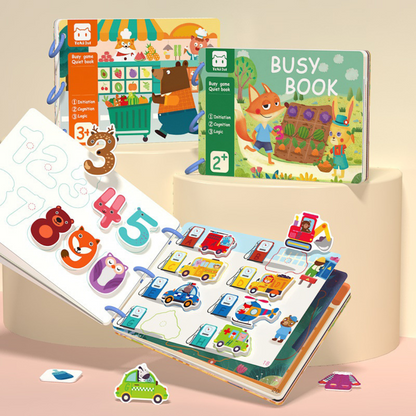 Interactive Kids Learning Activity Book