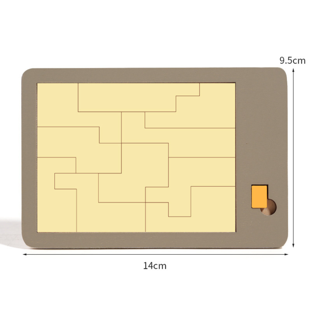 Classic Wooden Brain Teaser Puzzle