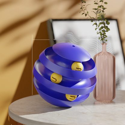 Colorful Interactive Cat Ball Toy