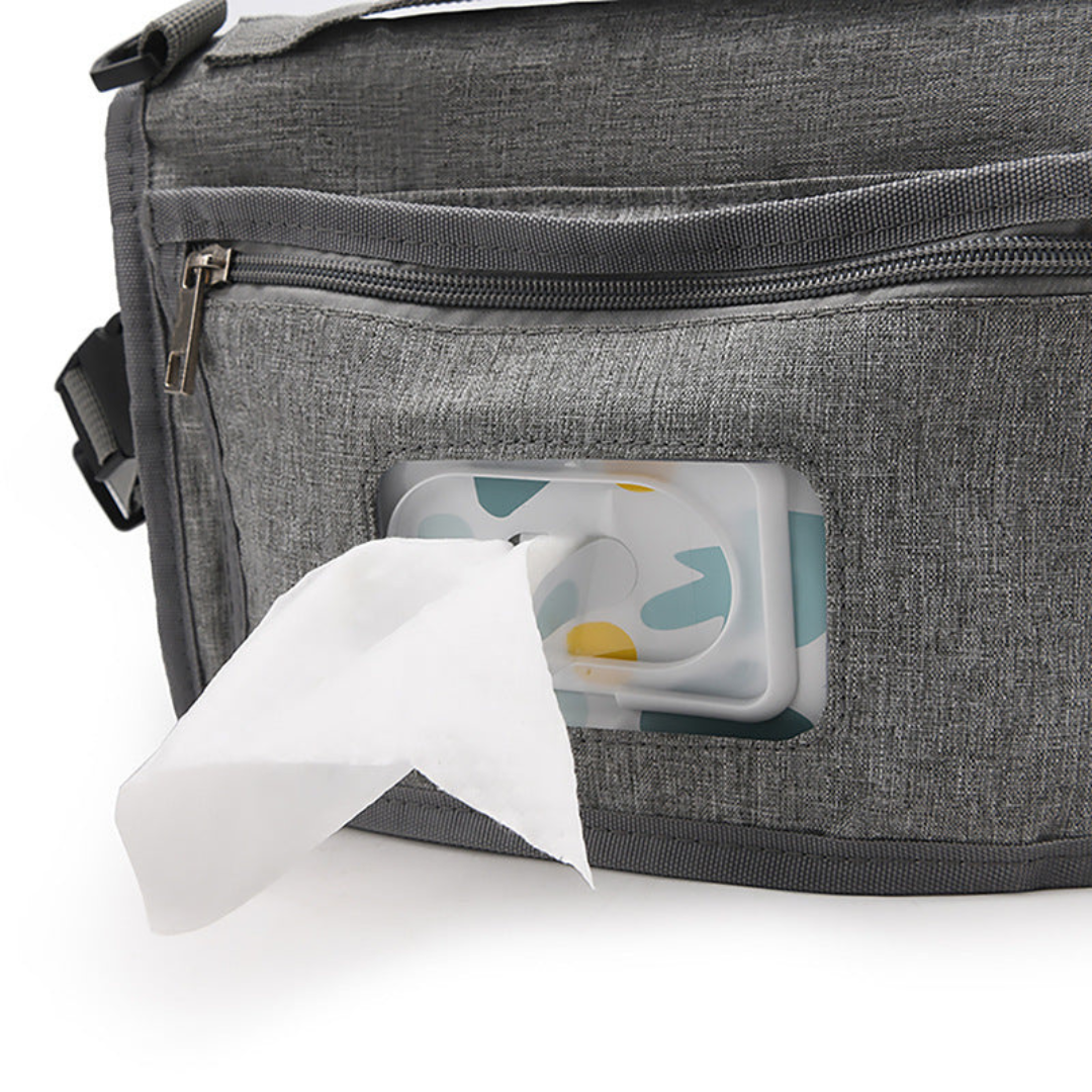 Portable Baby Changing Pad with Storage Pockets
