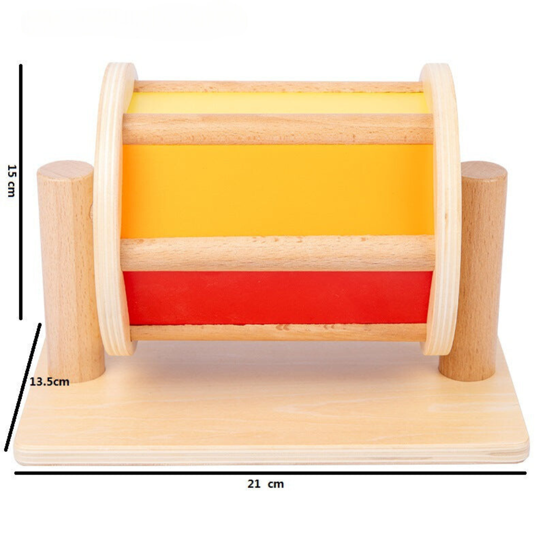Colorful Wooden Merry Go Round for Kids