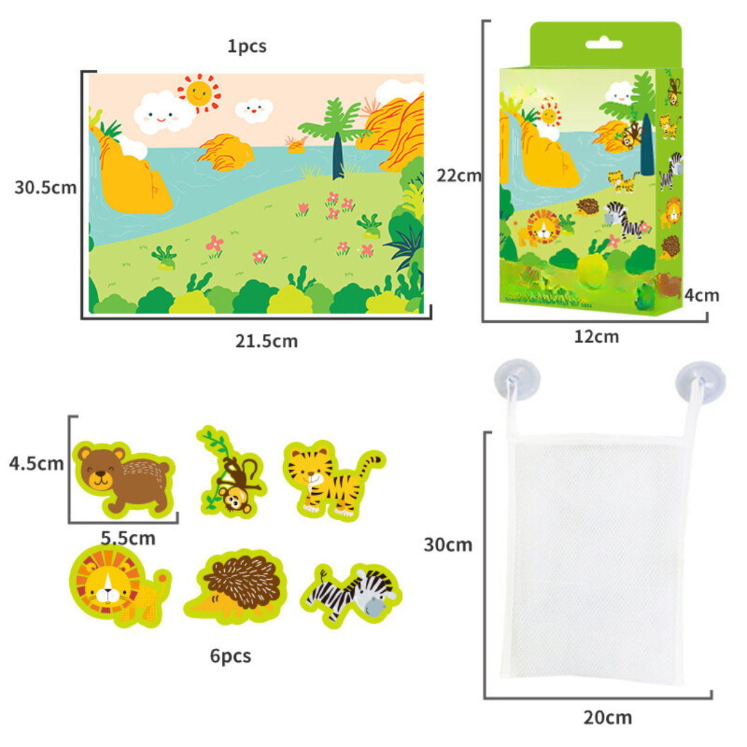 Colorful Fun Bath Toys for Kids