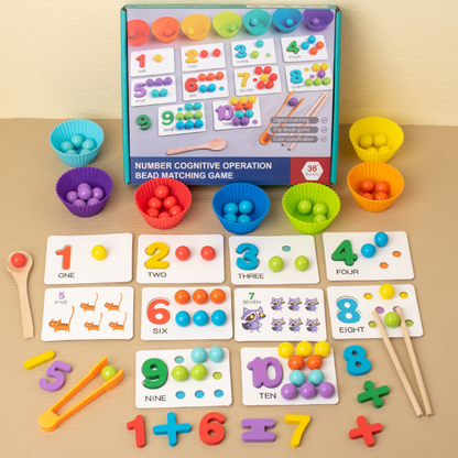 Fun Educational Ball Sorting Toy for Kids to Learn Counting