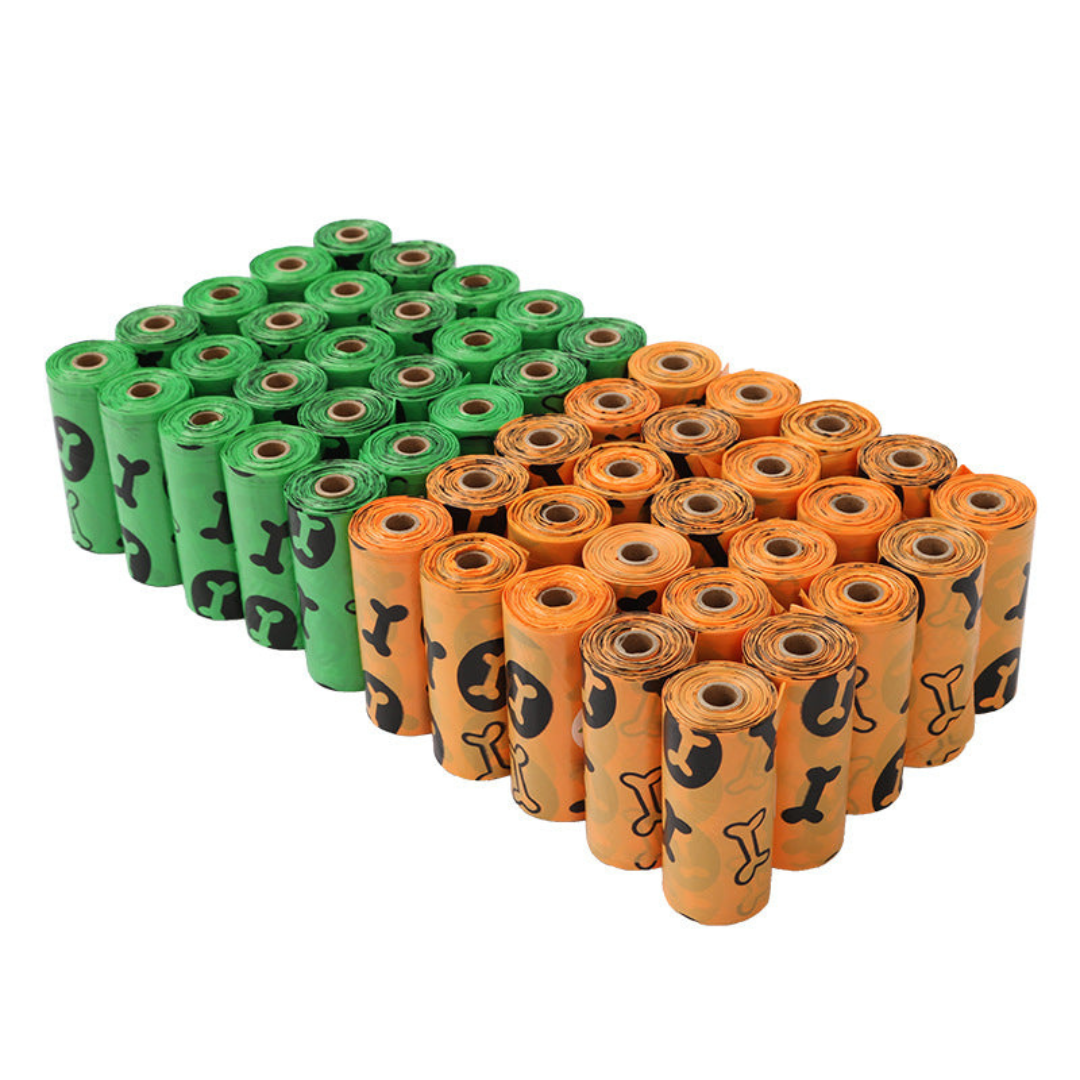 Biodegradable Dog Waste Bags with Easy Dispenser