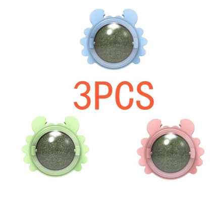 Fun Furry Cat Toy Ball