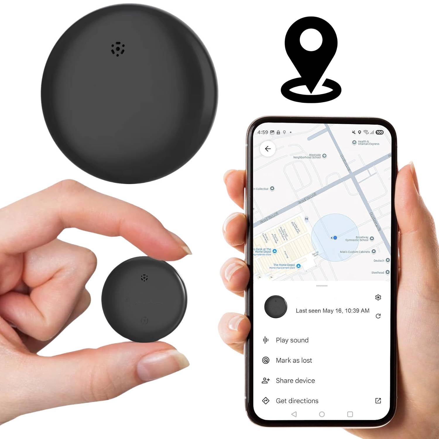 Compact GPS Tracking Device for Vehicles & Valuables - Befez