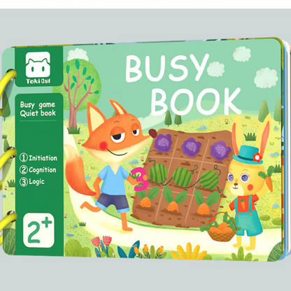 Interactive Kids Learning Activity Book