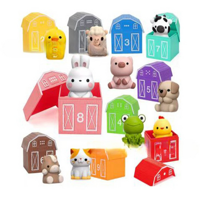 Fun Farm Animal Stacking Toy Set