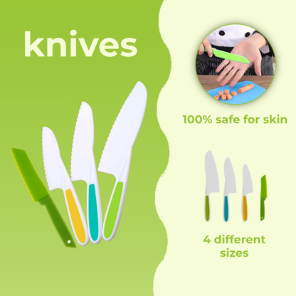 Fun Kids Cooking Utensils Set
